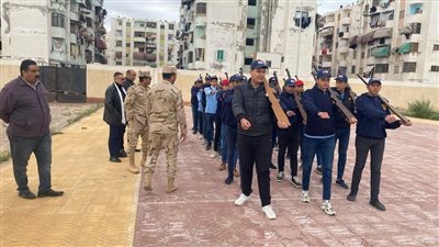 المدرسة التكنولوجية العسكرية ببورسعيد تتصدر مسابقة أكفأ مدرسة تأسيس عسكري