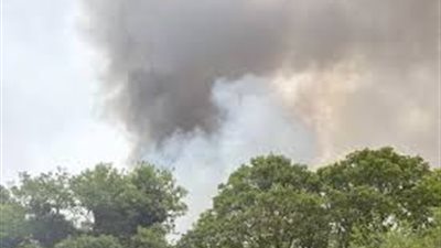 انفجارات وحريق هائل بقاعدة لسلاح الجو الملكي البريطاني