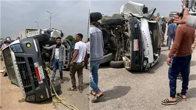 وفاة طفل وإصابة 21 شخصا في انقلاب سيارة محملة بالعمالة الزراعية بالبحيرة