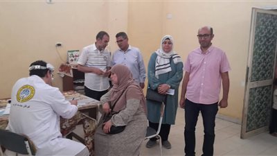 لقافلة العلاجية لجامعة الأزهر تقدم خدمات طبية لـ 1903 مواطنا بالسويس
