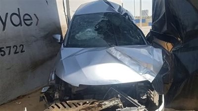 كانوا رايحين الشغل..  مصرع عاملان وإصابة 7آخرين في تصادم بدائري المرج