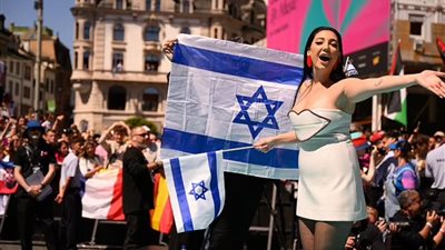 استقبلوها بـ «الأعلام الفلسطينية».. إحراج مطربة إسرائيلية في «يوروفيجن 2025»