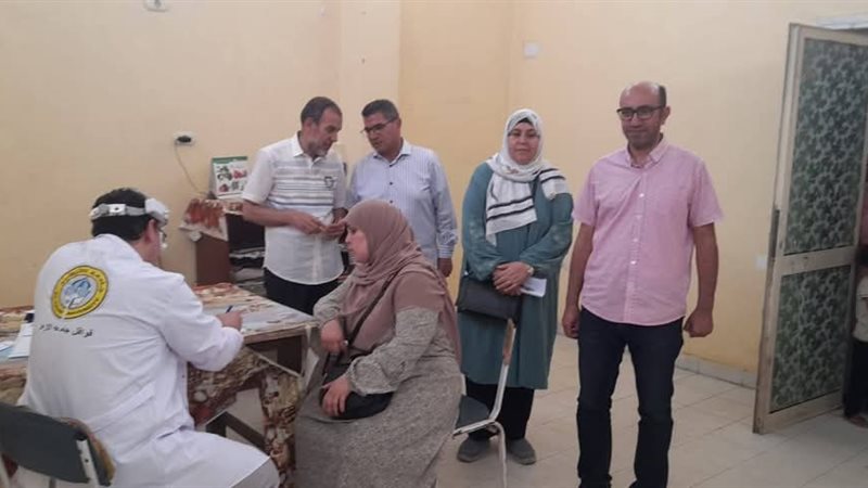 جانب من القافلة