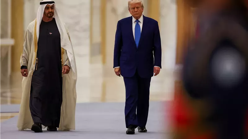 دونالد ترامب والشيخ