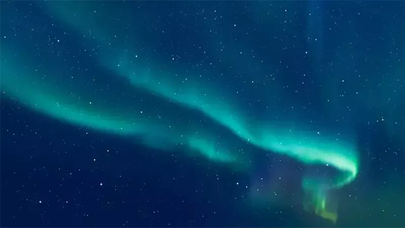 ظاهرة الشفق الأخضر