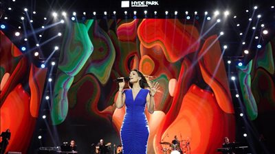 بالصور .. هبة طوجي تتألق بحفل عالمي في القاهرة الجديدة 