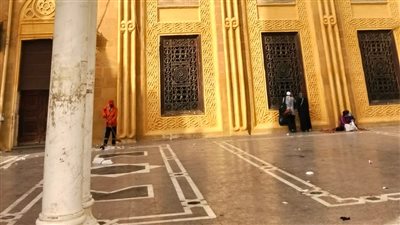 مشاجرة بين سيدتين تتسبب في إخلاء ساحة مسجد السيد البدوي |صور