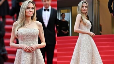 بعد ظهورها في مهرجان كان.. تعرف على تفاصيل فستان أنجلينا جولي 