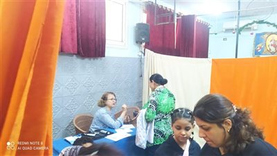 قافلة طبية لخدمة المجتمع تنظمها لجنة المرأة بمجلس كنائس مصر 