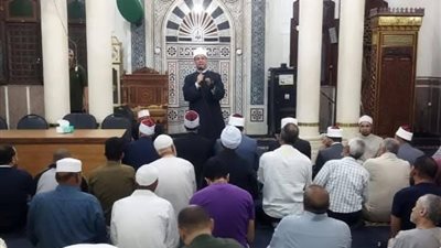 ختام الحملة الدعوية المكثفة بمسجد سيدي عبدالله الغريب بالسويس