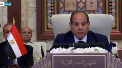 الرئيس السيسي: قرابة مليوني شخص نزحوا داخل قطاع غزة
