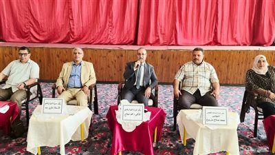 مدير تعليم المنوفية يعقد أولى اجتماعاته مع رؤساء لجان الشهادة الإعدادية