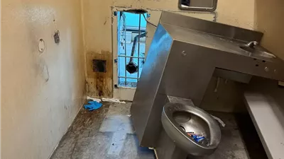 عبر جدار الزنزانة.. هروب عشرة سجناء من سجن نيو أورليانز 