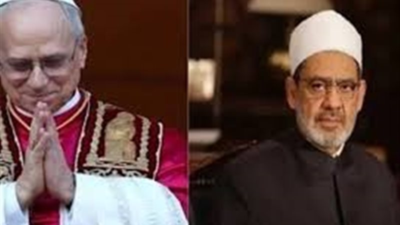 شيخ الأزهر وبابا