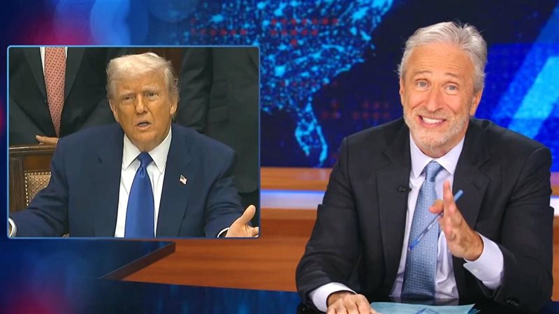 جون ستيوارت وترامب