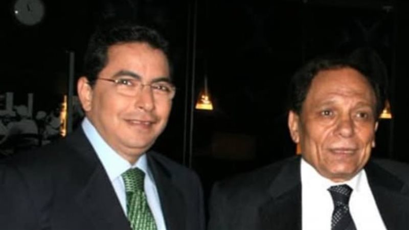 محمود سعد وعادل امام