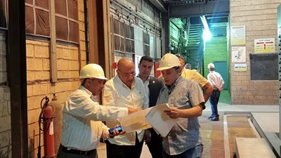 وزير الكهرباء يتفقد محطة محولات باسوس ومحطة توليد كهرباء شبرا الخيمة