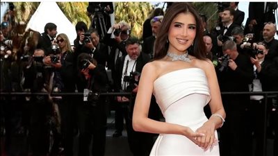 بالأبيض.. تطل الفنانة مي عمر في مهرجان 