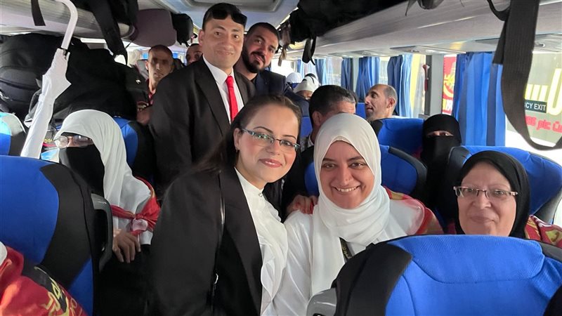 جانب من اول فوج حج